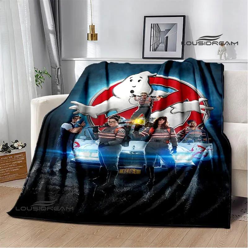 G-Ghostbusters Мультяшное одеяло Теплое фланелевое одеяло Мягкое и удобное Домашнее дорожное одеяло Постельное белье Подарок на день рождения