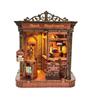 2027 DIY Wooden Mini Casa Japanese Tavern Miniatures With Lights for Friends Birthday Gifts Home Decoration Crafts