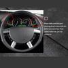 Microfiber Leather Car Steering Wheel Cover Wrap for Holden Commodore VV VZ SS Calais 2002-2007 Hand Sewing