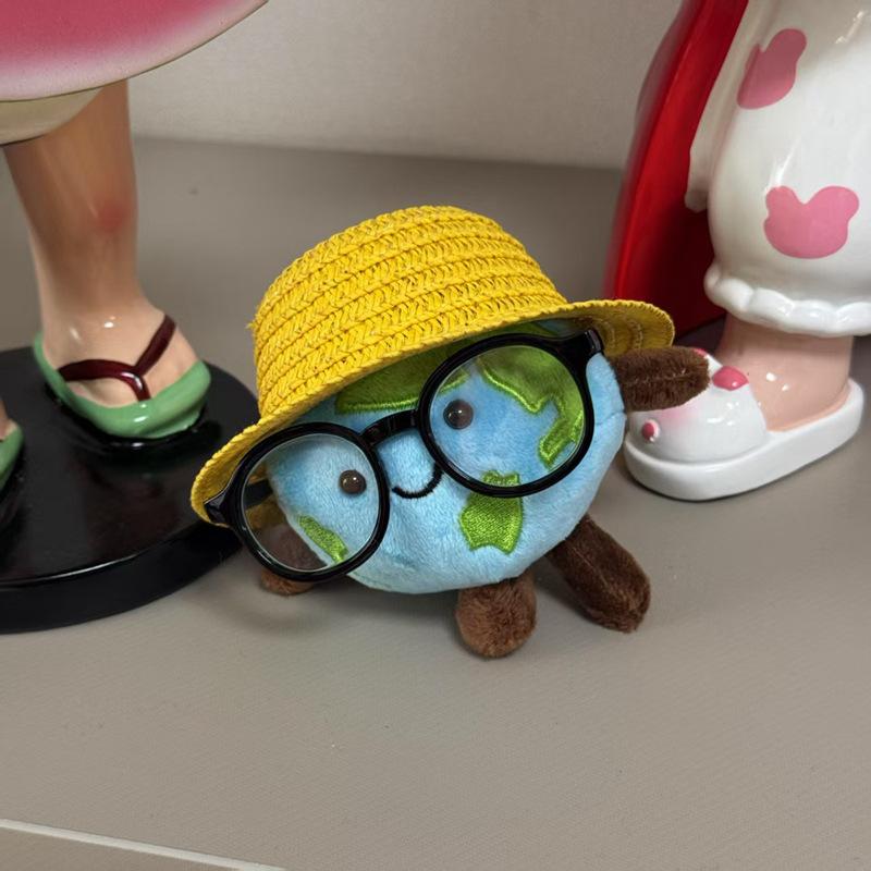 Star with the same small earth plush toy earth bag pendant earth super fresh doll doll