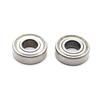 One Pair of 6202Z Bearings with Dual Side Seal Deep Groove Ball Bearing Double Metal Seal Bearing
