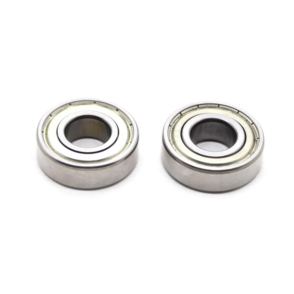 One Pair of 6202Z Bearings with Dual Side Seal Deep Groove Ball Bearing Double Metal Seal Bearing