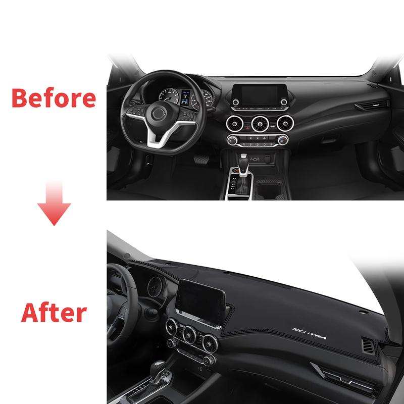 fit for Nissan Sentra 2025 2024- Car Accessories Dashmat Dashboard Cover Pad Protective Carpet DashMat Sunshade Leather