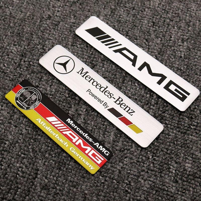 Car Valve Core Decorative Stickers For Mercedes Benz AMG W206 W204 W205 W212 W213 W221 W222 W240 W211 Trunk Decal Accessories z4