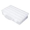 Winstan W7131 Transparent 56-Compartment Storage Box