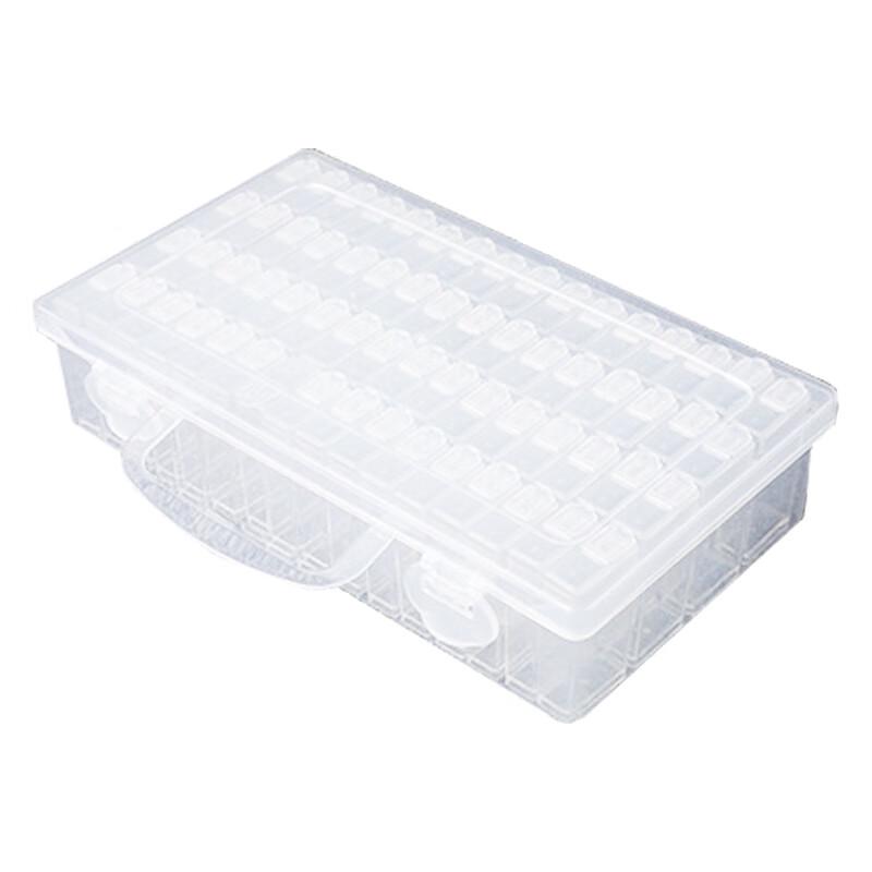 Winstan W7131 Transparent 56-Compartment Storage Box