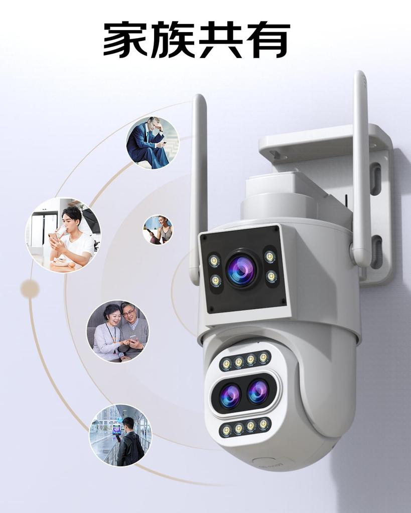 Новейшая 3-мегапиксельная x 2 всенаправленная JOOAN Security 10x оптическая автоматическая часовая запись видеонаблюдения наружная ответная камера с высокоскоростным пультом дистанционного управления