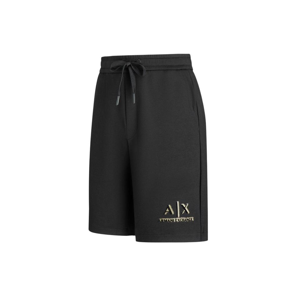 ARMANI EXCHANGEAE SS24 Casual Shorts Men's Black 3DZSSA-Z9N1Z-1200