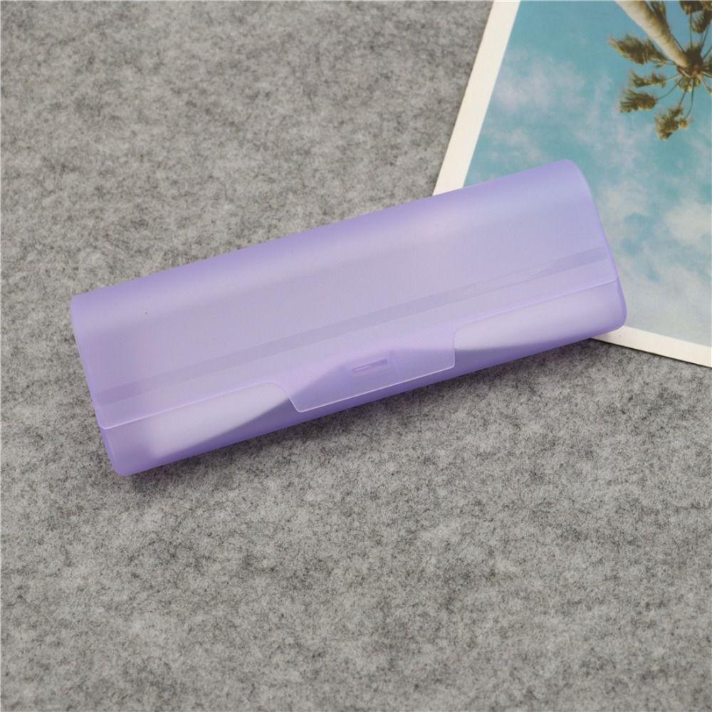 Прозрачный футляр для очков Матовый футляр для очков Простая коробка для хранения очков