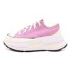 Converse CHUCK TAYLOR спортивно-повседневные удобные модные прочные низкие кеды унисекс розово-белые