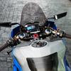 Motorcycle Windshield For Ducati Panigale V4 V4S 2020-2024 Windscreen Heighten Windshield Enlarge Wind Spoiler Cover Fairing