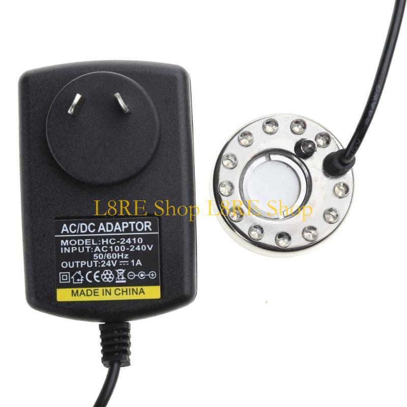 L8RE 24V Ультразвуковой генератор тумана для с LED подсветкой Фонтанная машина для тумана Атомайзер Мини-туман