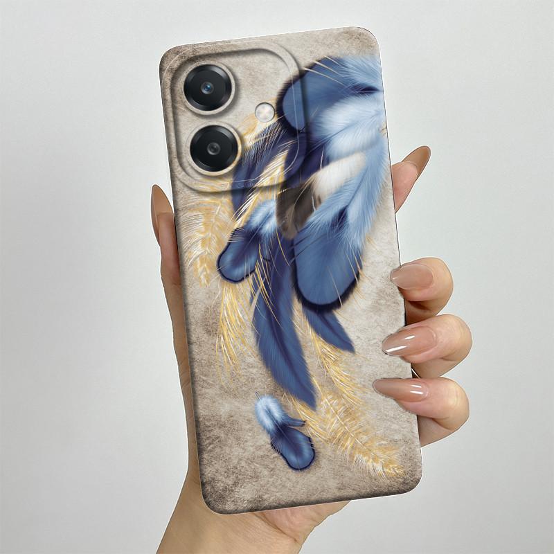 For OPPO A3 4G Phone Case A40 A40m CPH2669 CPH3669 Soft Silicone Sweet Painted Funda Coque Cartoon Printed Protective Back Cover