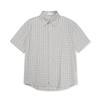 ANDAGAIN Summer Vintage Riku Short Sleeve Check Shirt