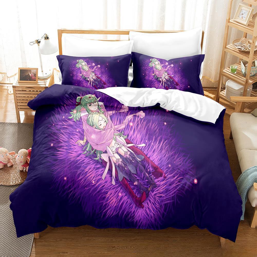 Game Fire Emblem Engage Bedding Collection Duvet Cover Comforter Bed Collection Quilt Cover Pillowcase King Queen Twin Size Boys Girls Adult