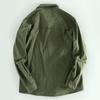 Export Export Leak-Picking OEM Goods Fashion Loose Overalls Long Sleeve Shirt Men's Spring & Fall Bags Trendy Cotton Cloth Tops