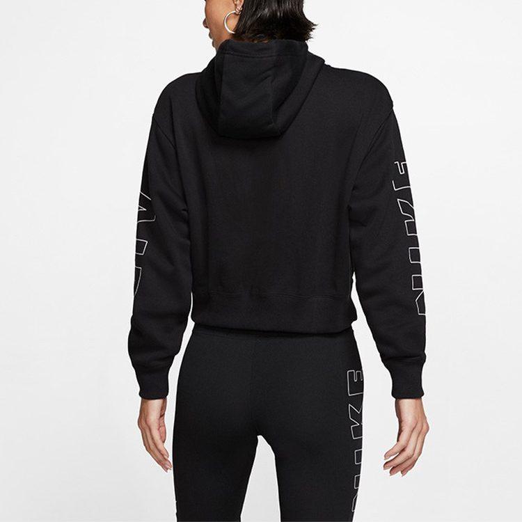 Nike Куртки Женские Черные С Капюшоном Умеренные Другие CJ3043-010