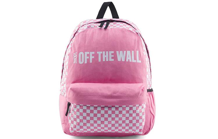 Vans Хлопок с полиэстером Рюкзак Обычный Женский Розовый VN0A3UQSUV6
