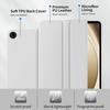 Чехол для Samsung Galaxy Tab A11 Plus, 11-дюймовый, из ТПУ, с тройным сложением, книжка, магнитная подставка, Funda для Galaxy Tab SM-X230 X236 X226B, Обложка