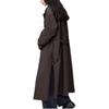 (WMNS) UNIQLO Однобортное Длинное Пальто 'Темно-Коричневое' Женское 480063-39