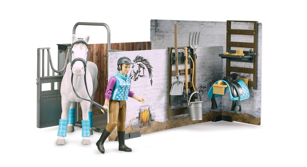 Bruder 62506 Bworld Конюшня, Мульти