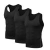 1/3PC Mens Quick Drying Compression Shirt Slimming Body Shaper Vest Workout Tank Tops Abs Abdomen Undershirts