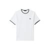 Fred Perry Хлопковая футболка с воротником-стойкой FPXTEM1588XMI