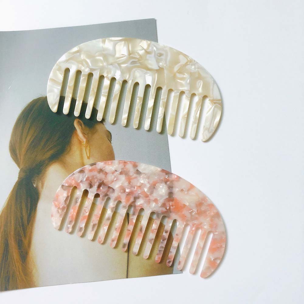 Hair Styling Tool Acetate Hair Combs Hair Cutting Brush Tortoise Shell Hairdressing Comb