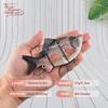 114 Mm /37G 3 Section Metal Link Simulation Crucian Carp Realistic Scale Effect Multi Section Simulation Luya Bait