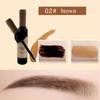 Eyebrow Red Wine Bottle Tear Eyebrow Glue Beautify Eyebrow Type Lasting Waterproof Anti-dizzy Eyebrow Stain Cream