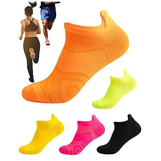 kuuupiii Socks Sommelier Supervision Sports Running Tennis Golf Mens Womens Ankle Plain Thin 5-Pair Set