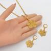 Hawaii Hibiscus Flowers Pendant Beads Necklaces Earrings Jewelry Sets Micronesia Marshall Pohnpei Guam PR Jewellery #101921