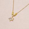 Autumn Maple Leaf Pendant Necklace - High-End Niche Design for Women