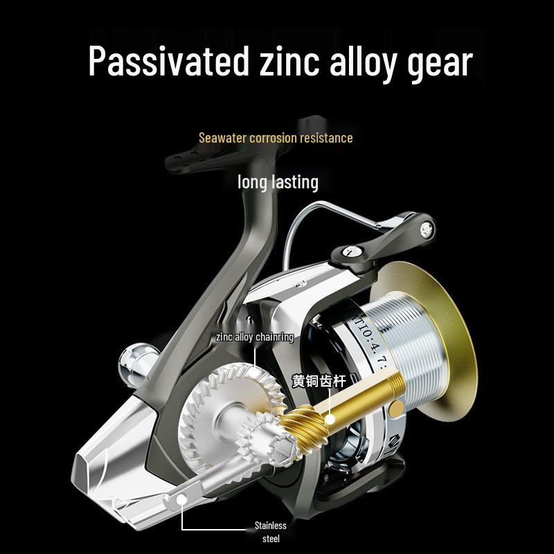 Спиннинговая катушка для дальнего заброса: Морской якорь-удилище для спиннинговой ловли, устойчивый к морской воде