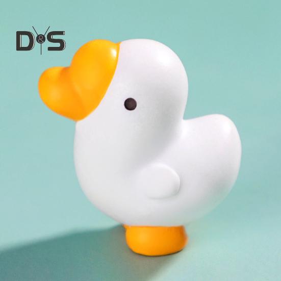 6 шт. Миниатюрные фигурки гусей из смолы, миниатюрные белые статуэтки гусей, бонсай, украшение для кашпо в виде гуся для микроландшафтного сада, декор для фей