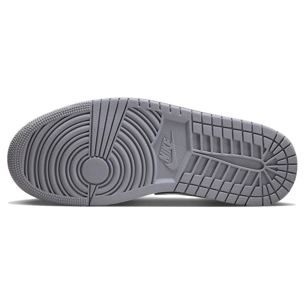 Air Jordan 1 Mid Cement Grey Women Sneakers Sail Anthracite BQ6472-022