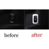 - Door Switch Cover For Benz GLB W247 Matte Silver Inner Tailgate Rear