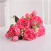 Домашний искусственный цветок реквизит для фотографии грозди пион роза 5 головок свадебные искусственные цветы украшения вечерние ювелирные аксессуары