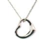 [Used] TIFFANY/Tiffany 925 Open Heart Pendant/Necklace/g474-84