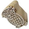 IBA Indianbeautifulart Owl Design Деревянный блок Текстильная печать на ткани Штамп ручной работы Индийский