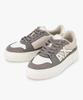 Armani Exchange Women'S Perforated Toe Platform Sneakers _Beige_A425375501