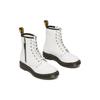 Доктор. Ботинки Dr. Martens 1460 с двойной молнией и шнуровкой из кожи 'Белые' Женские 27624100