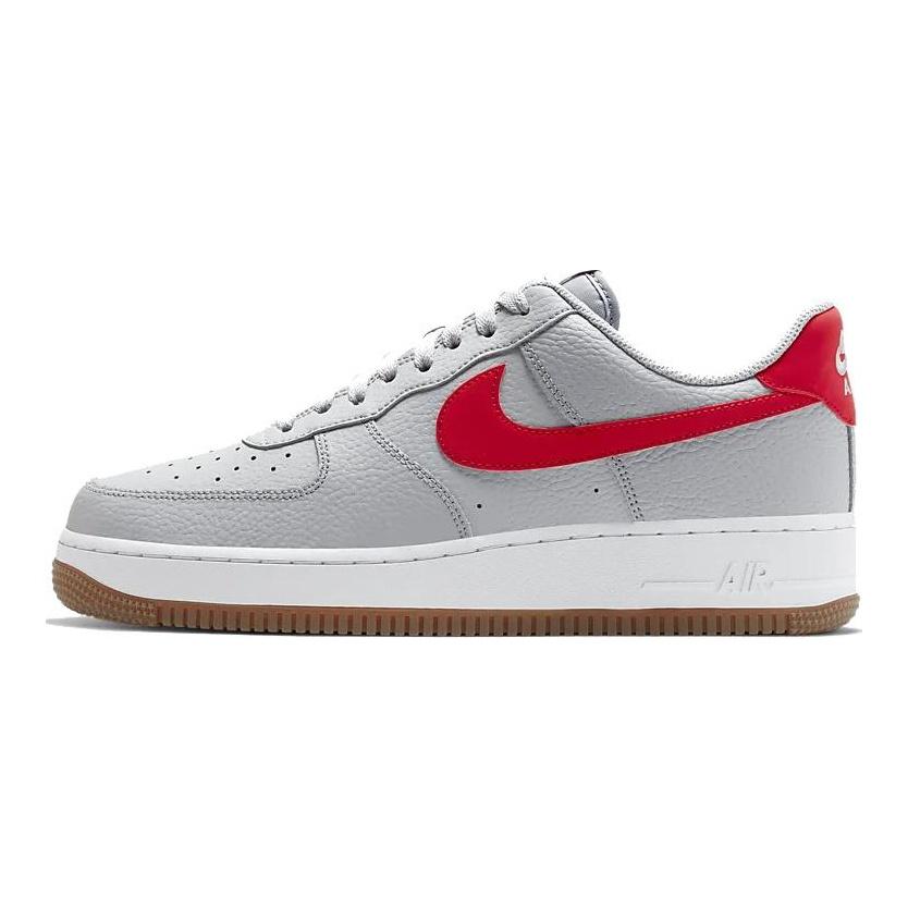 Nike Air Force 1 Low '07 Серый Волк Университетский Красный CI0057-003