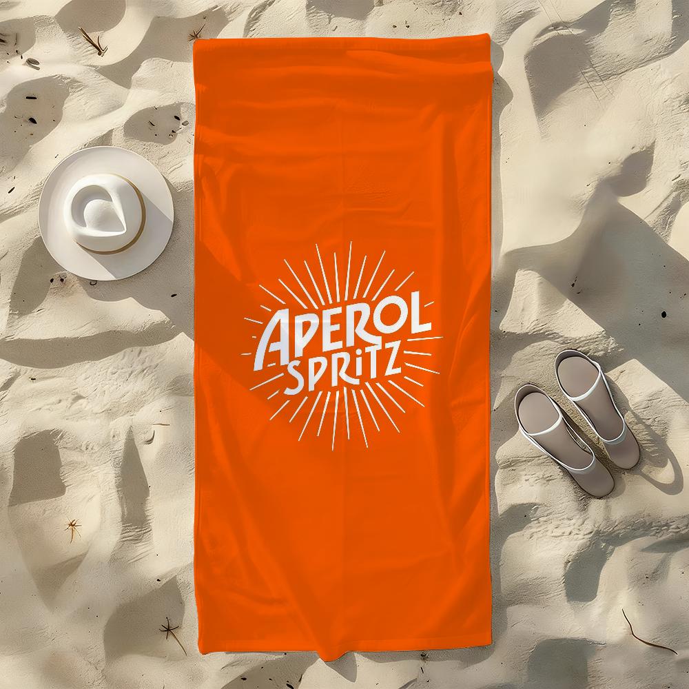 Модное полотенце A-AperolS S-Spritz для плавания, йоги, спортзала, быстросохнущее, мягкое и приятное для кожи, пляжное полотенце, всесезонное