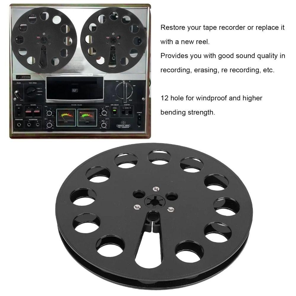 7inch Recording Takeup Reel Spare Parts Empty Tape Reel for TEAC/ReVox Studer Recording Equipment