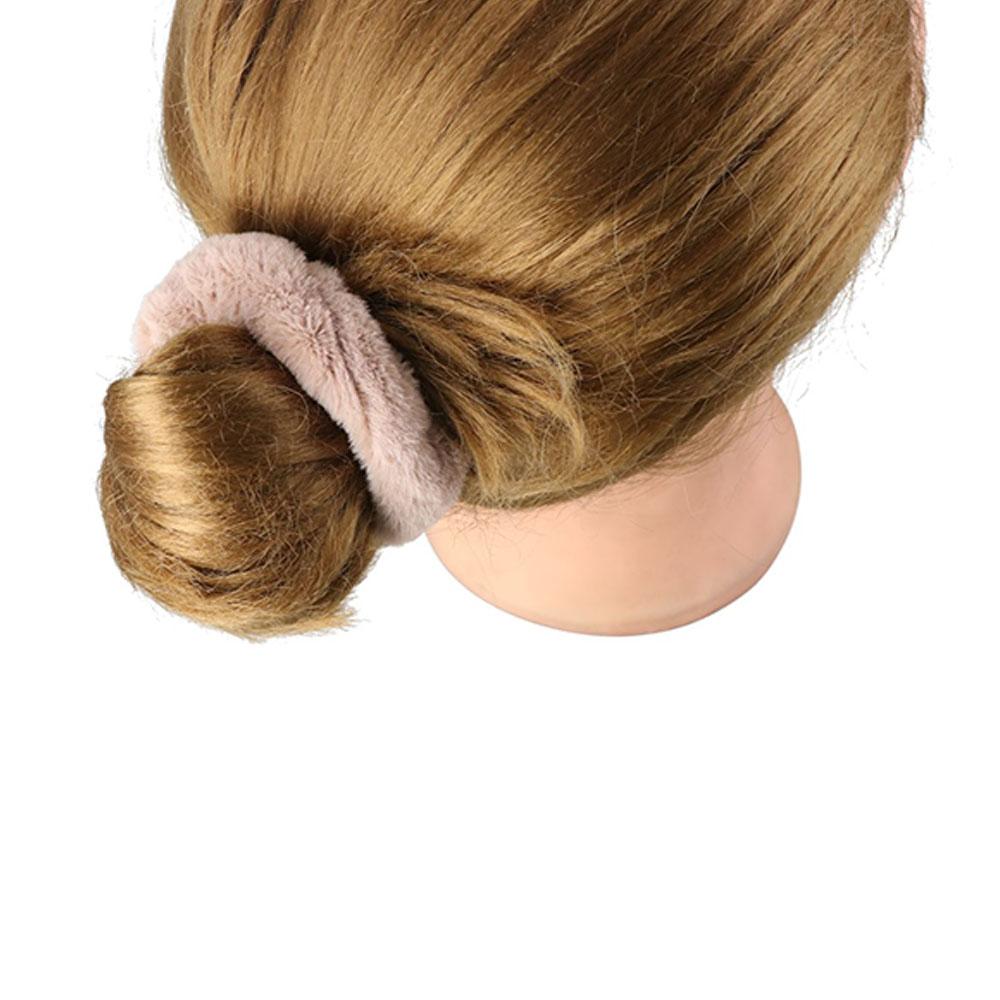 Hair Tie Faux Rabbit Fur Hair Accessories Rubber Band Plush Scrunchie Hair Rope Ponytail Holder