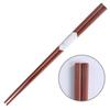 Handmade Japanese Natural Chestnut Wood Sushi Chopsticks Set Value Gift Sushi Chinese Food Tie Line