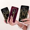 Чехол для OPPO F29 Pro 2025 Модный с инициалами Мягкий силиконовый Защитный чехол для телефона Для OPPO F29 Pro 5G CPH2705 F29Pro