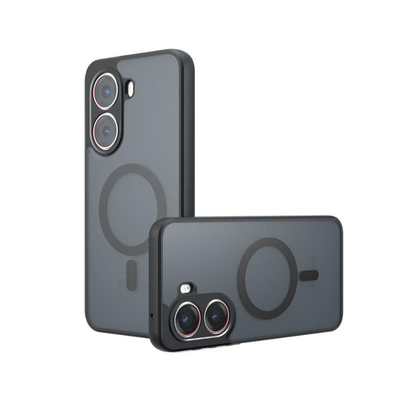 Для POCO X7 Pro Чехол Магнитный для Magsafe Акриловый чехол Чехол для Xiaomi POCO X7 X7pro POCOX7Pro Redmi Turbo 4 Беспроводная зарядка Ударопрочный бампер