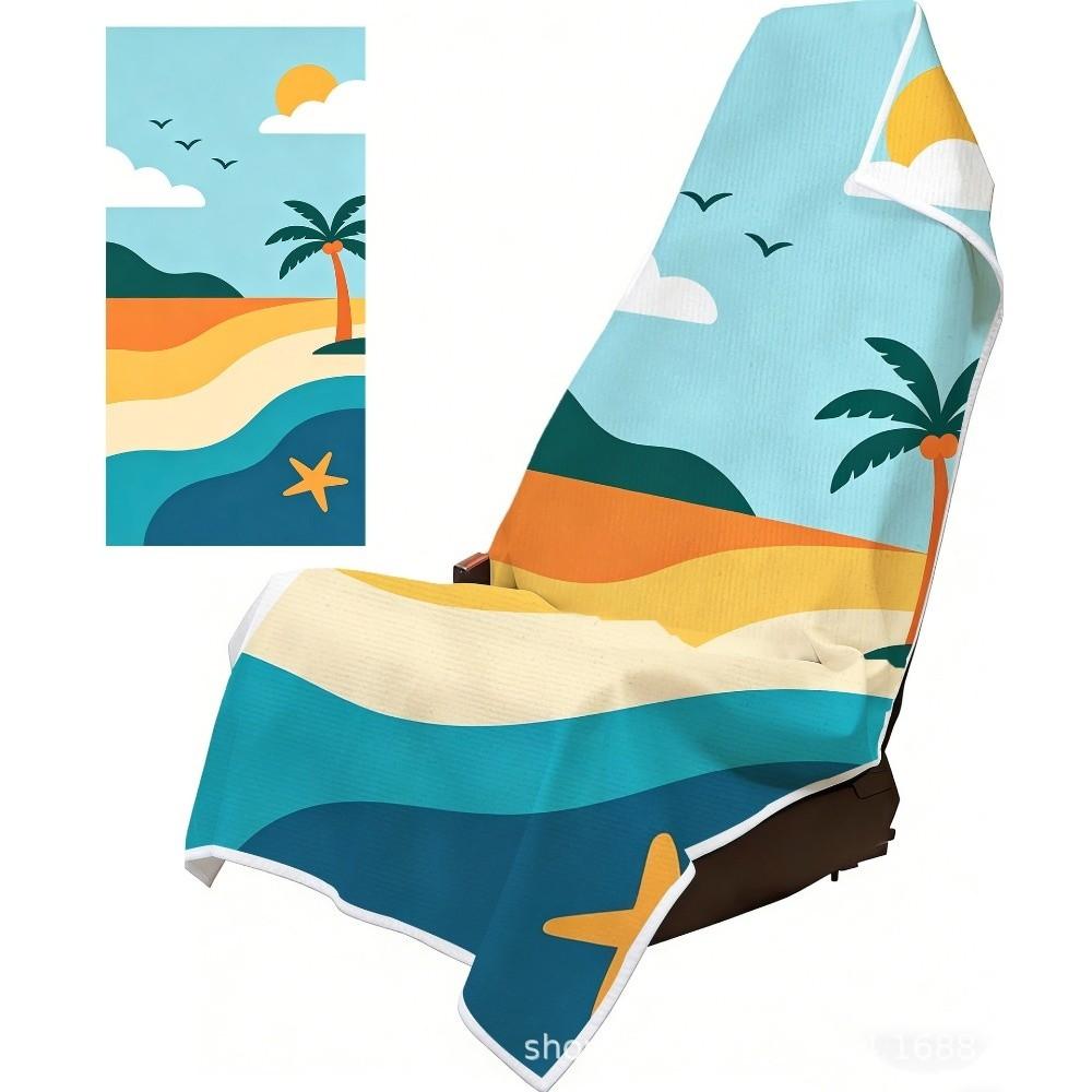 17 Varieties Beach Chair Cover 160*80cm 2 in 1 Beach Towel Microfiber Beach Towel Swimming Pool